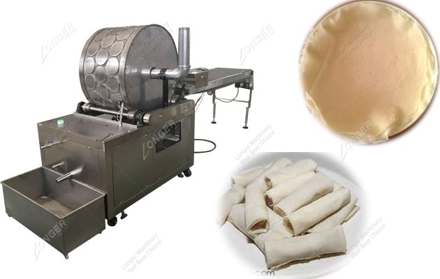 Spring roll sheet machine price