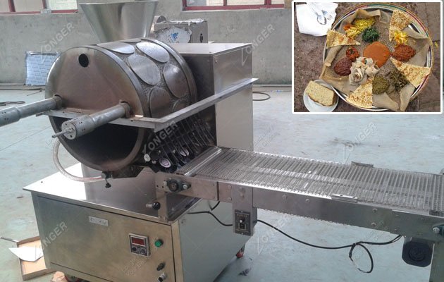 Injera Baking Machine Comprising