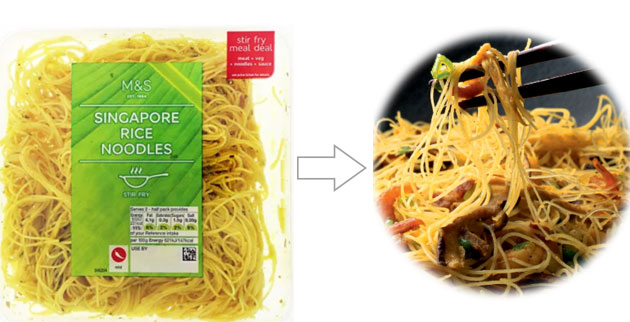 Singapore Rice Noodles