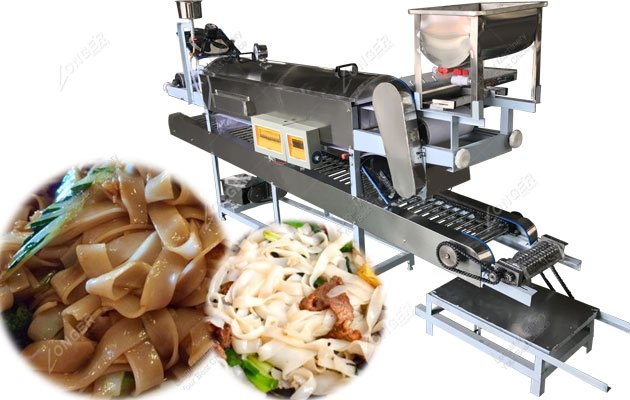 Chow Fun Noodles Machine