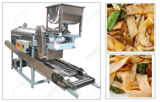 Flat Rice Noodles Machine