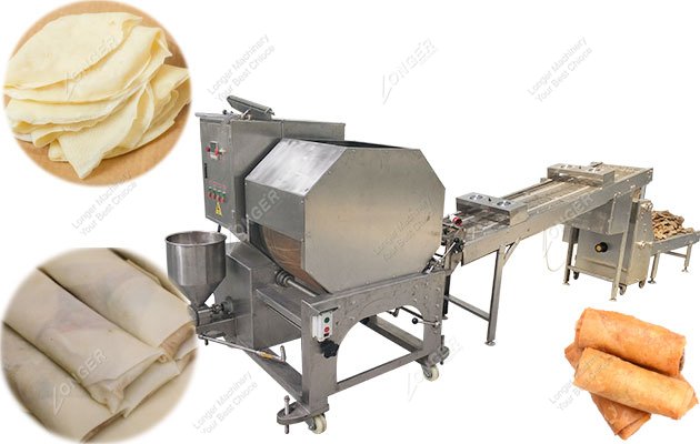 Egg Roll Wrapper Machine