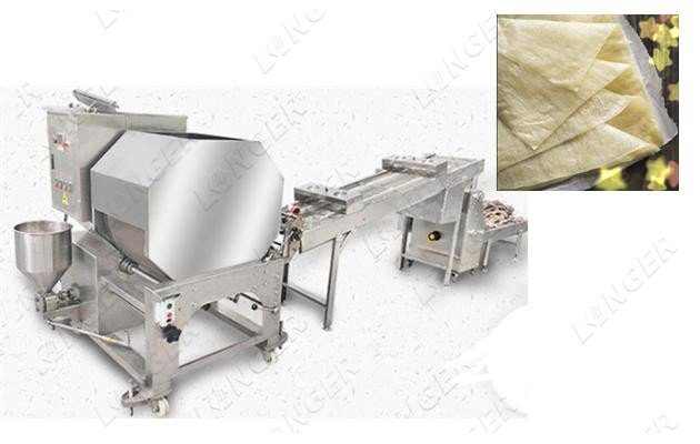 lumpia wrapper making video