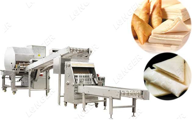 Samosa patti machine india