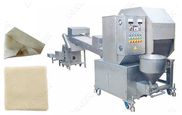 spring roll pastry sheet machine