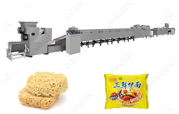 Instant noodle making machine