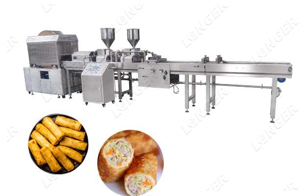 Spring roll making machine price