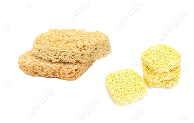 what is the process flow of instant noodles